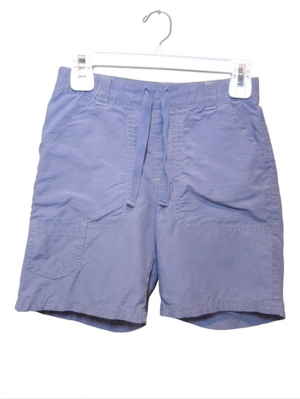 Gymboree Chambray Preppy Drawstring Cargo Shorts Boys Size 4T